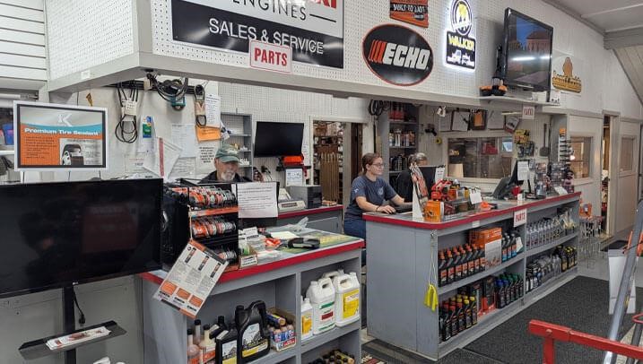 Man Servicing Equipment