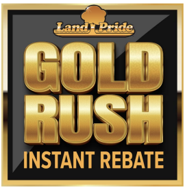 Land Pride Gold Rush - Instant Rebate