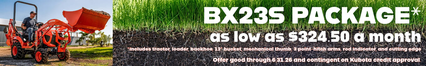 Kubota Package - BX23S
